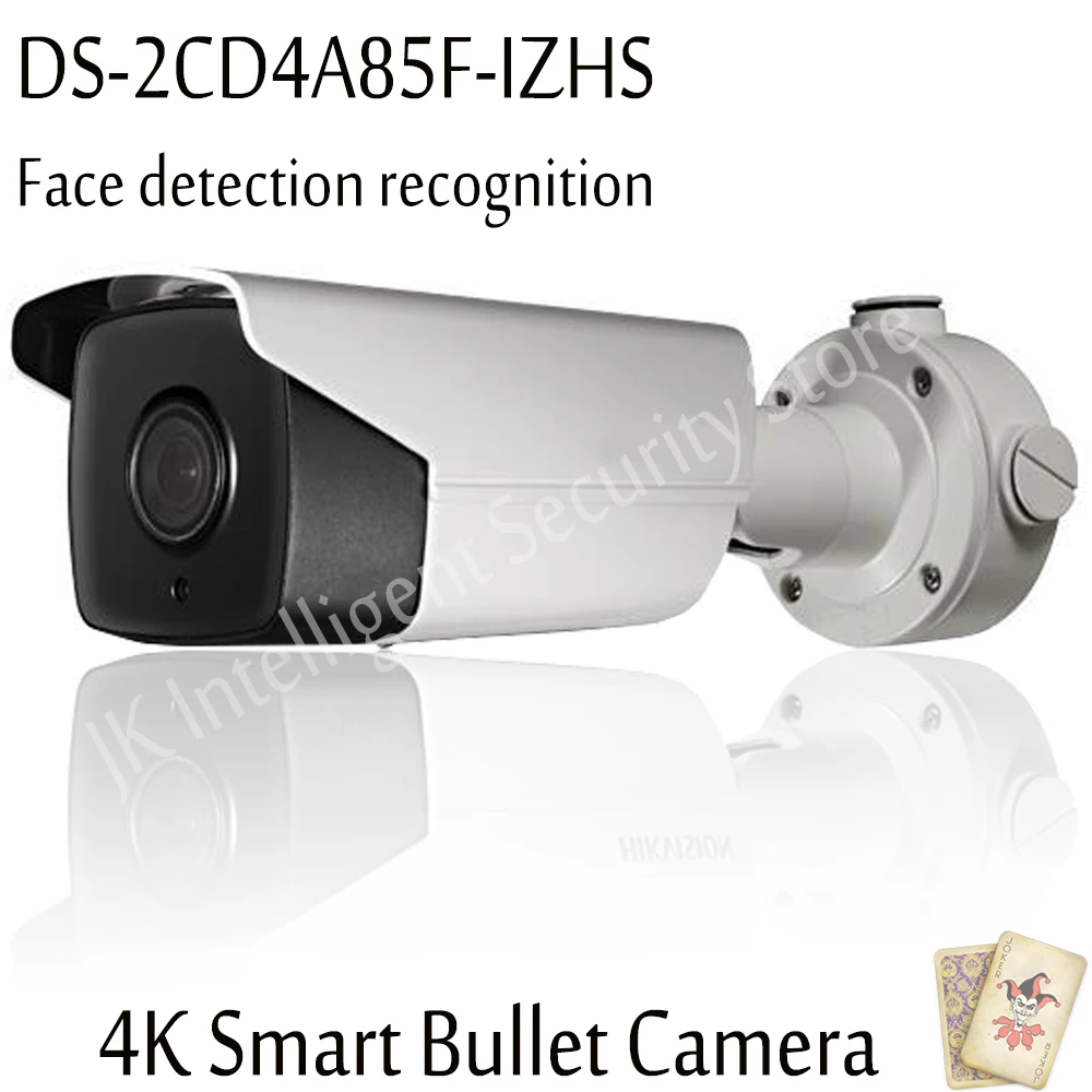 Hikvision ds 2cd4a85f izhs английская версия 4 К Smart IPC пуля Камера Моторизованный объектив
