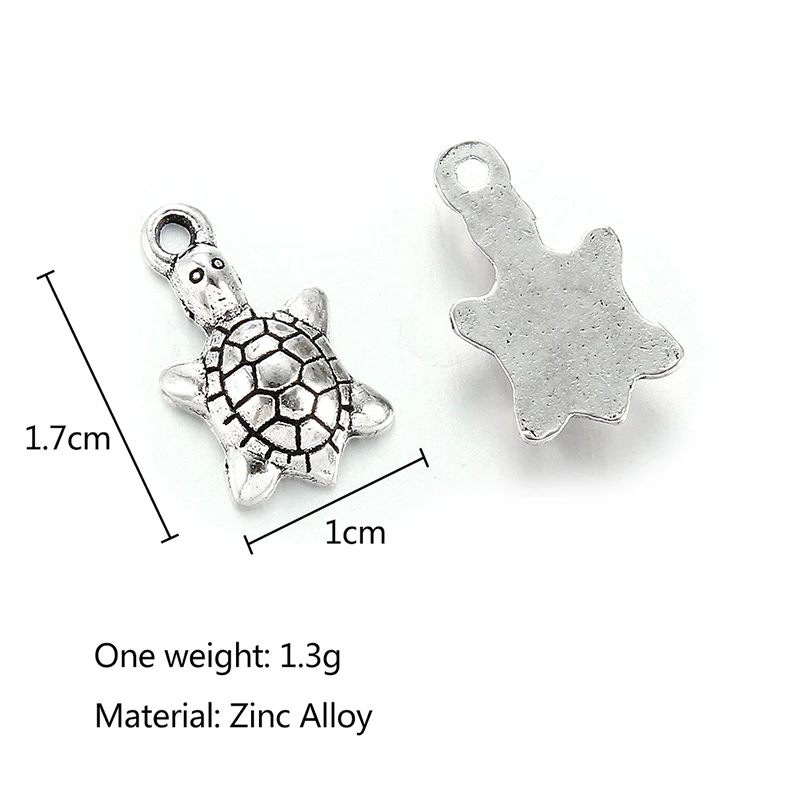 30 шт. смешанные старинное серебро цвет Раковина Морская звезда море океан бусины