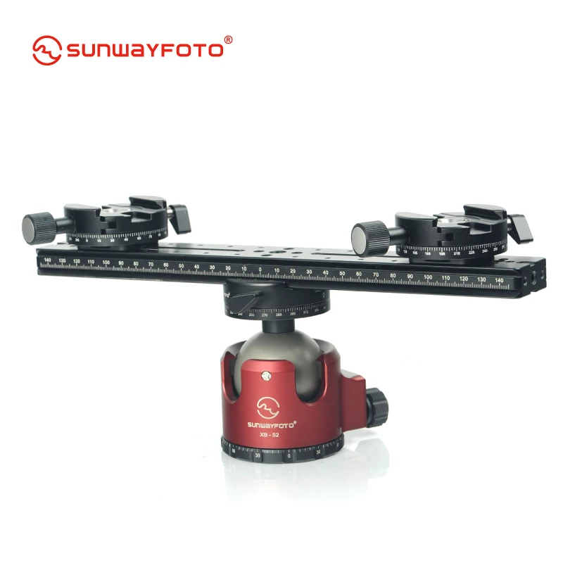 SUNWAYFOTO 3D 2 головка штатива стереоскопическая Двойная камера 5 шт. набор
