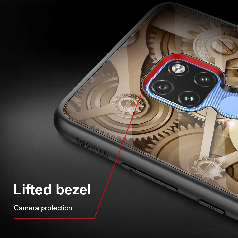 Стеклянный чехол для huawei mate 20 6,53 ''/mate 20 Pro 6,39'' NILLKIN, задняя крышка из закаленного стекла huawei mate 20 Pro, чехол
