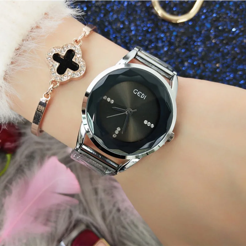 

Brand Luxury Stainless Steel Bracelet Dress Ladies Quartz Wrist Watch Women Watches Female Clock Relogio Feminino Montre Femme