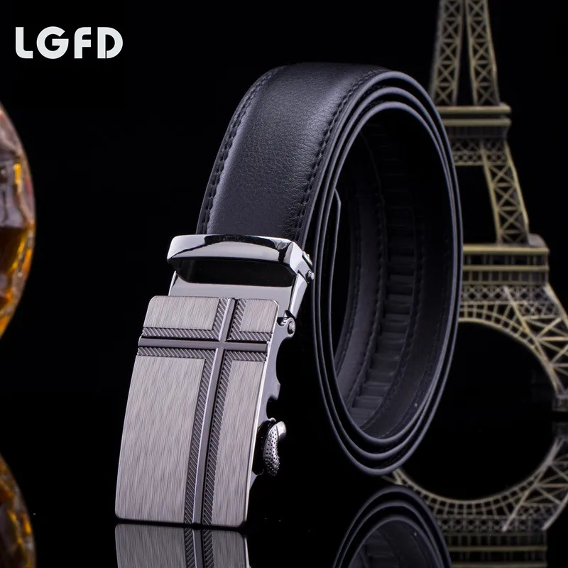 Мужской ремень из натуральной телячьей кожи с пряжкой трещоткой|genuine leather belt|leather