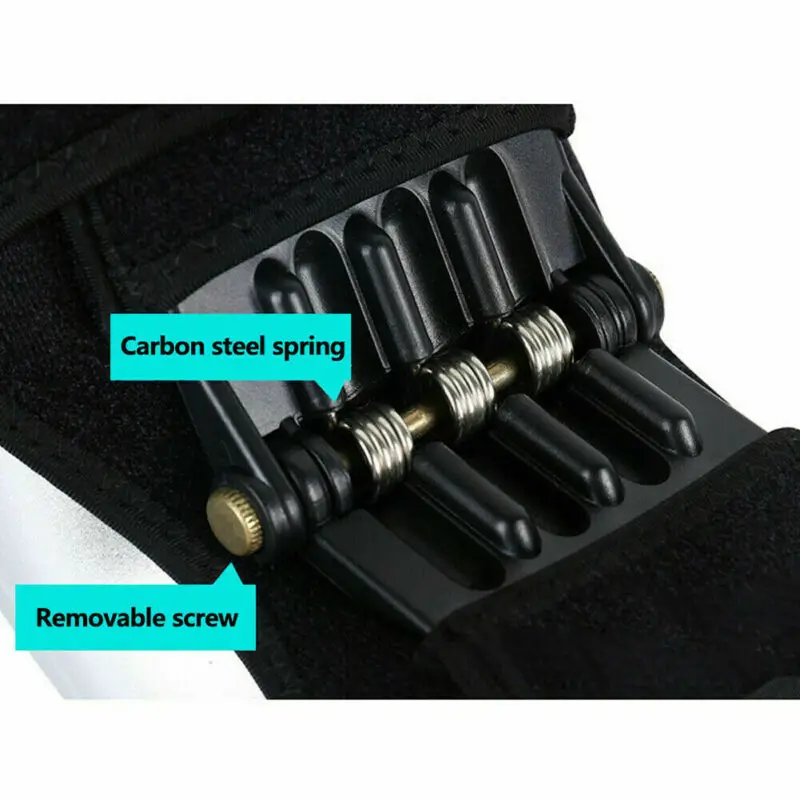 1 шт. унисекс Электрический подъемник поддержка Наколенники мощный отскок Весна