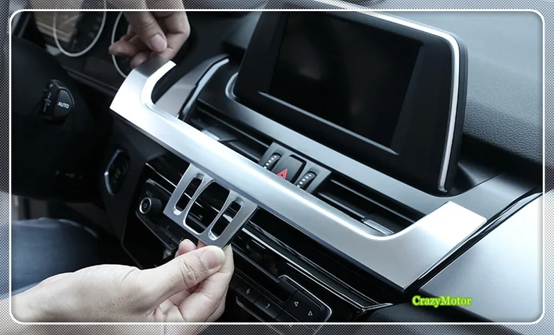 Матовая наклейка с нижней отделкой для автомобильной навигации BMW 2 Series Active Tourer F45