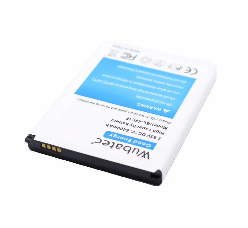 Wubatec 2x 6400mAh BL-44E1F Extended Battery + Back Cover For LG V20 Stylo 3 H990 F800 VS995 US996 LS995 LS997 H990DS H910 H918 - Вубатек 2x 6400 мАч BL-44E1F Расширенная батарея + задняя крышка для LG V20 Stylo 3 H990 F800 VS995 US996 LS995 LS997 H990DS 