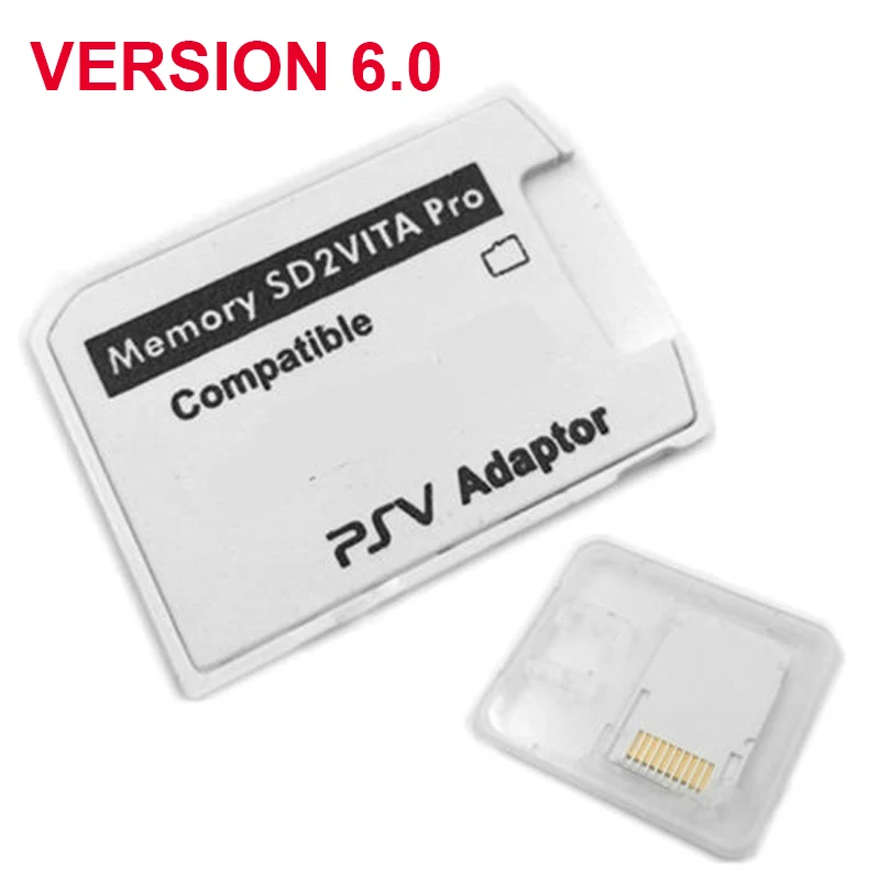 Версия 5 0 SD2VIT для PS Vit память TF Cad PSVit игровая карта PSV 1000/2000 Adapte 3 60 система SD Micro