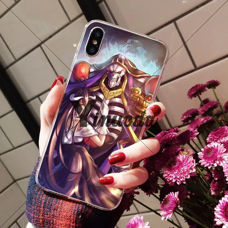 Yinuoda персонаж аниме Overlord чехол для Apple iPhone 8 7 6 6S Plus X XS MAX 5 5S SE XR | Мобильные телефоны