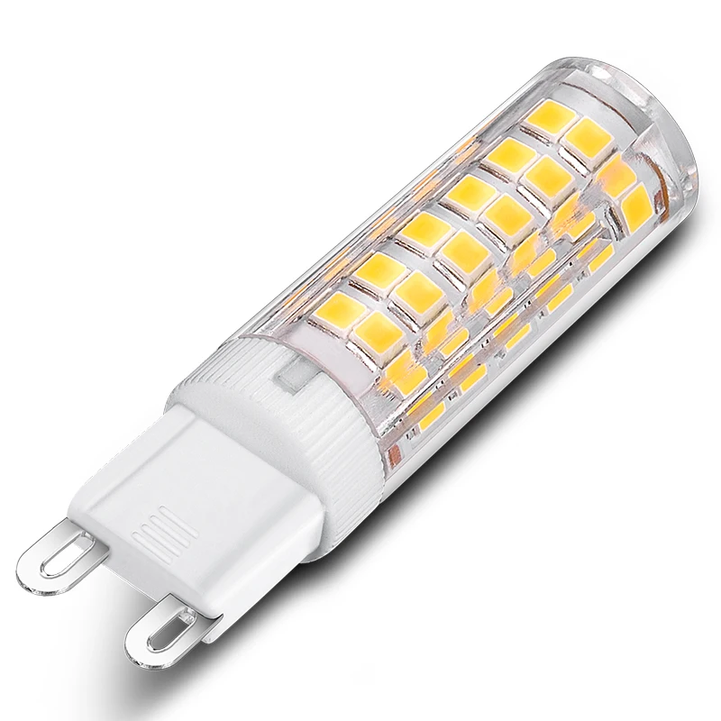 Светодиодная лампа G9 220 в 230 240 В 5 Вт 4000K 75 светодиосветодиодный 2835 SMD 360 градусов