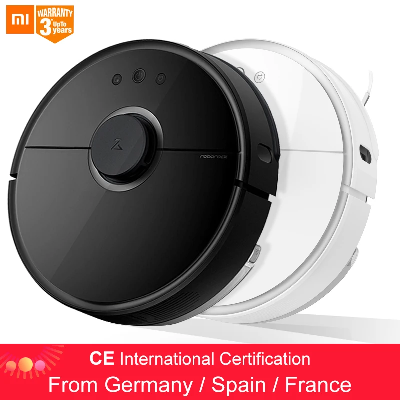 Быстрая доставка Испания сток Бесплатный налог Xiaomi пылесос Roborock S50 S55 для дома