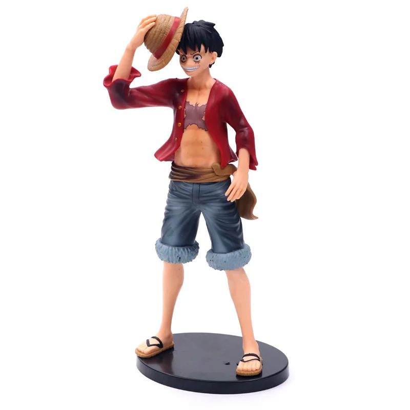 Аниме One Piece King of Artist Monkey D Luffy с шляпой ПВХ Фигурки игрушки 27 см | Игрушки и хобби