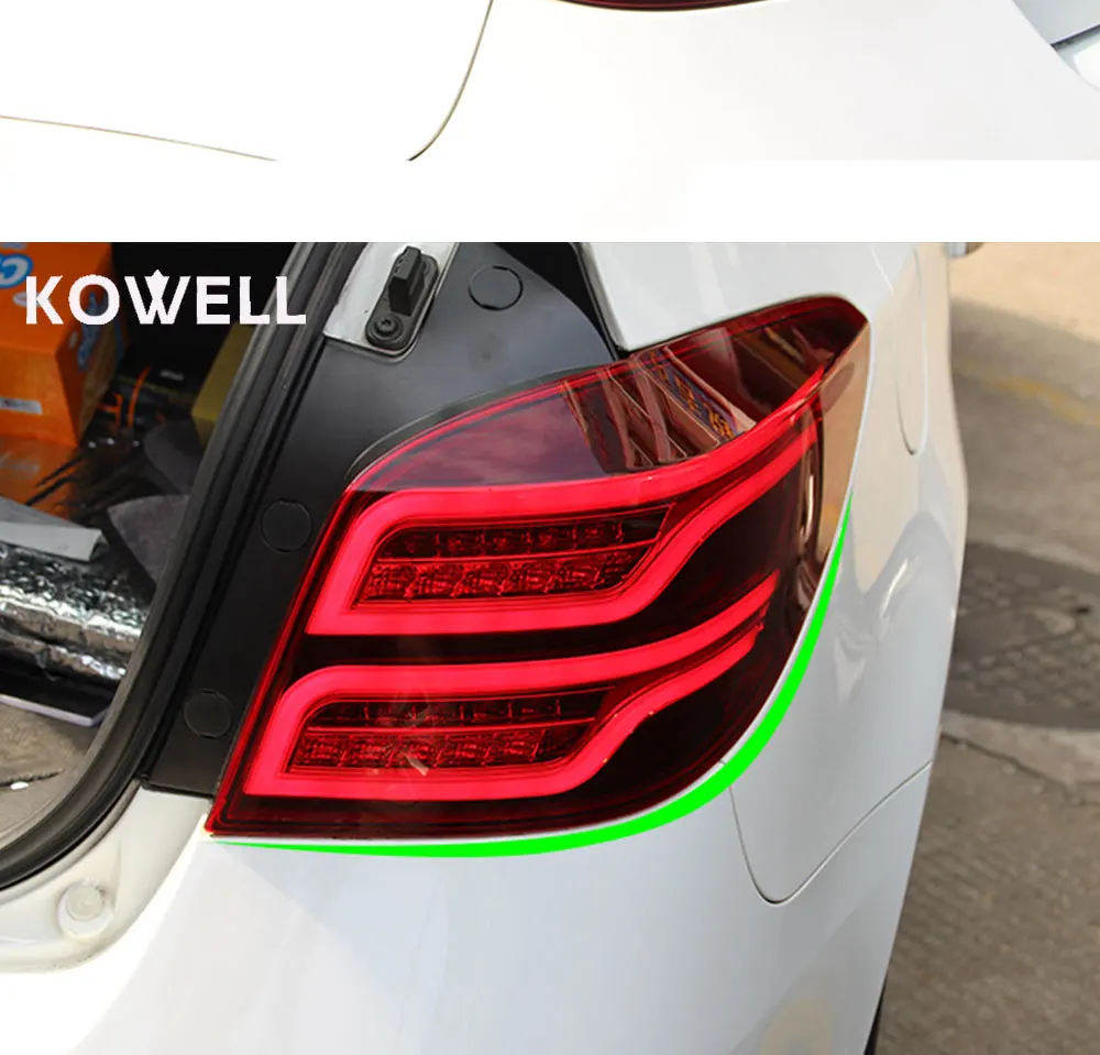 KOWELL автомобильный Стайлинг для Chevrolet Cruze 2009- задние фонари светодиодный задний фонарь задний багажник крышка лампы drl+ сигнал+ тормоз+ обратный