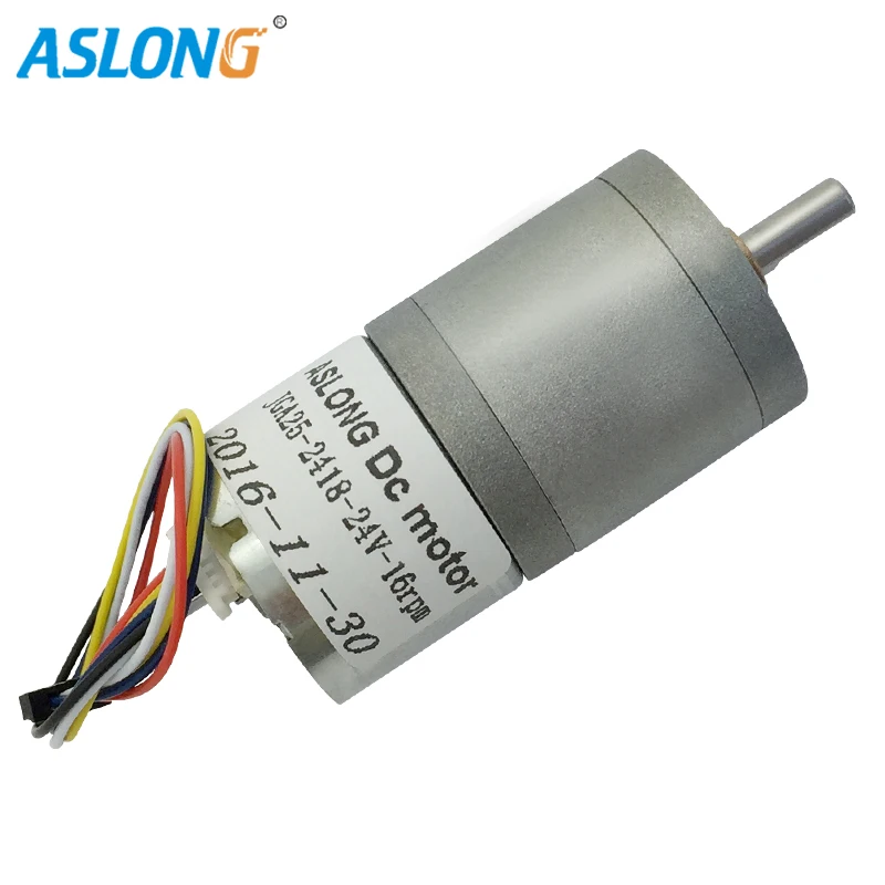 Фото Aslong JGA25 2418 12V 24V бесщеточный двигатель постоянного тока dc motor gear motor dcgear Aslong JGA25 2418 12V 24V бесщеточный двигатель постоянного тока dc motor gear motor dcgear