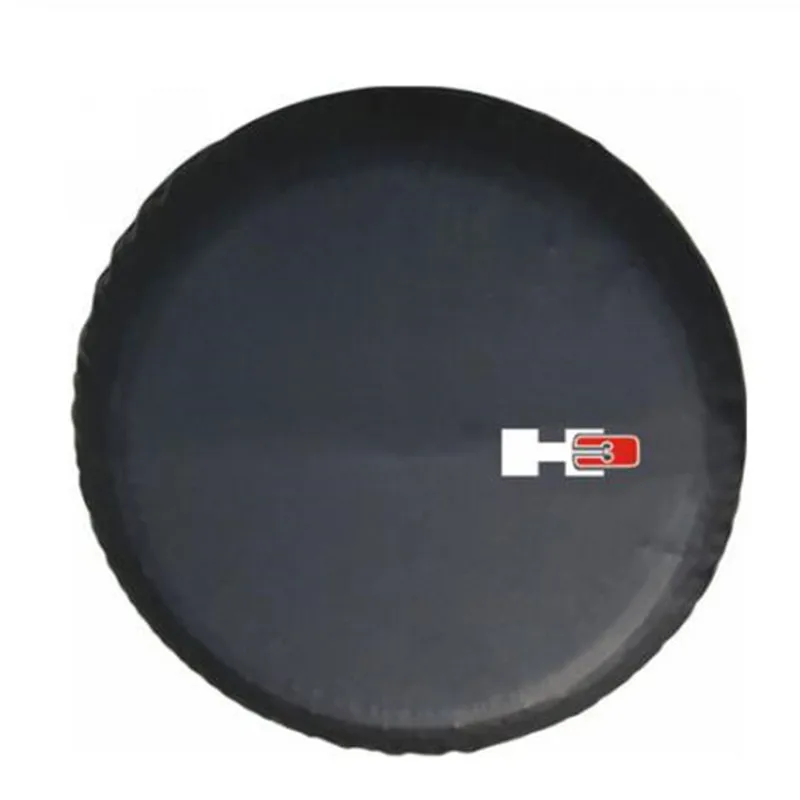 1X16 &quot17&quot дюймов сверхмощный кожаный чехол из ПВХ для запасных колес автомобиля