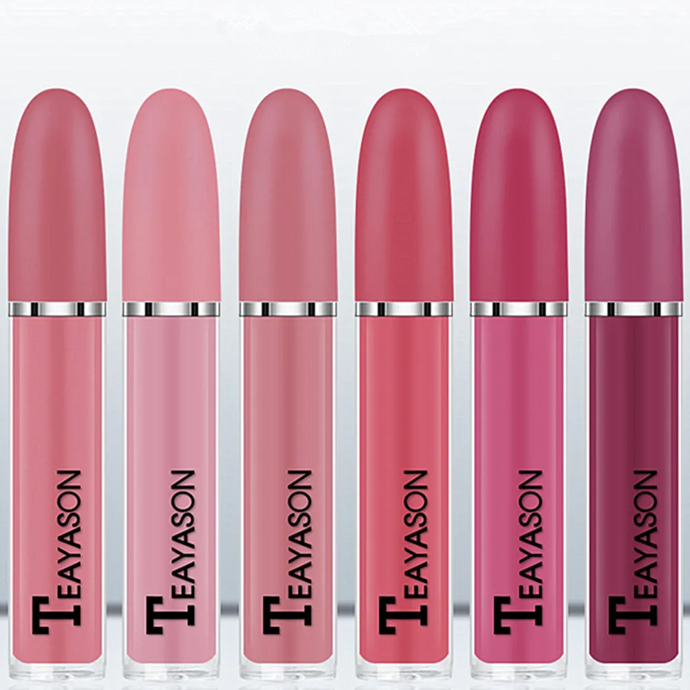 Новый фирменный антипригарный блеск для губ долговечная водостойкая Матовая