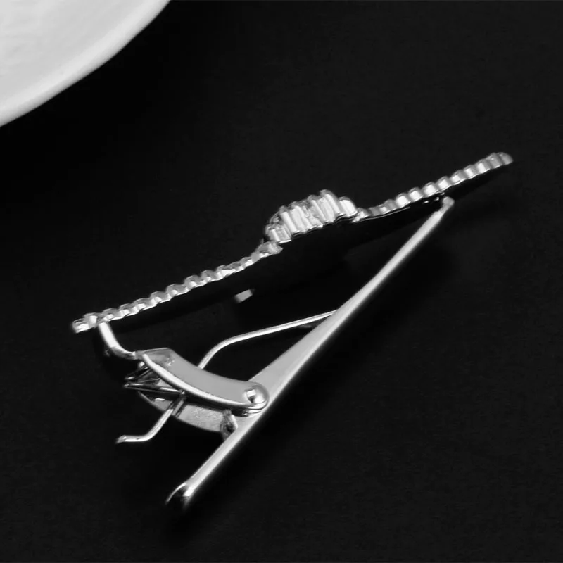 Прямая и оптовая продажа Мужской винтажный зажим для галстука застежка перо сова