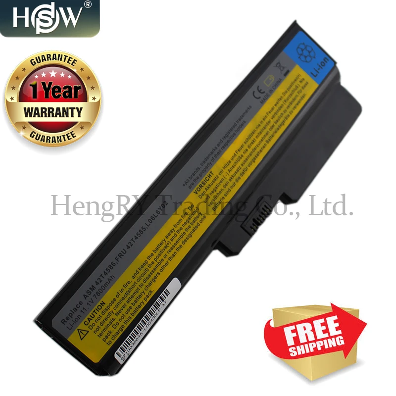 Аккумулятор для ноутбука HSW 7800 мАч Lenovo 3000 G430 G450 G530 G550 N500 Z360 B460 B550 V460 V450 G455 G555 Y l08s6y02 |