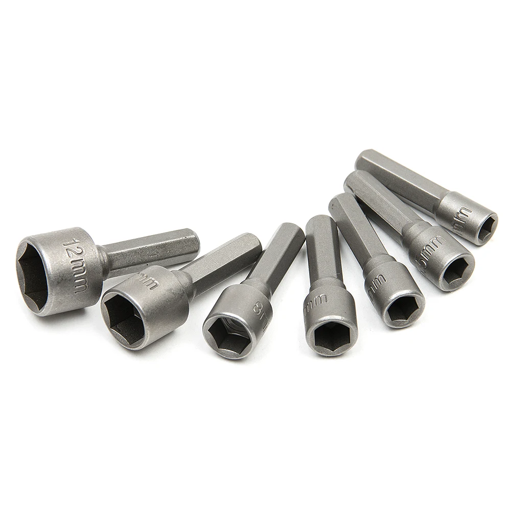 14 шт. Мощность Гайка Драйвер набор черный чехол с двойным метрической и