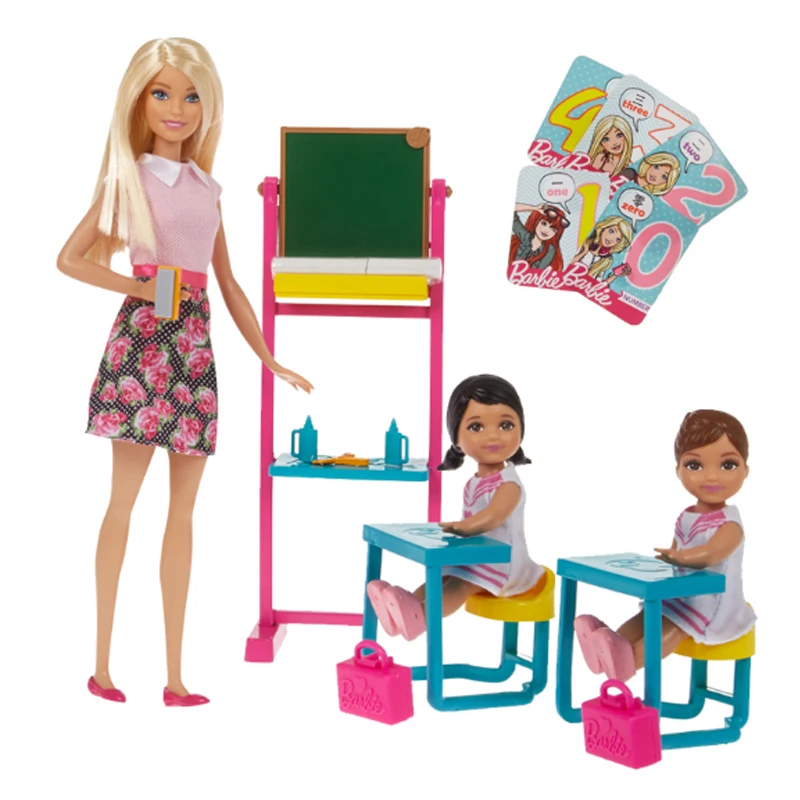 Игровой набор для учителя музыки Барби, 18 дюймов, куклы, подарок на день рождения, игрушки для девочек, детский подарок, Brinquedos Bonecas