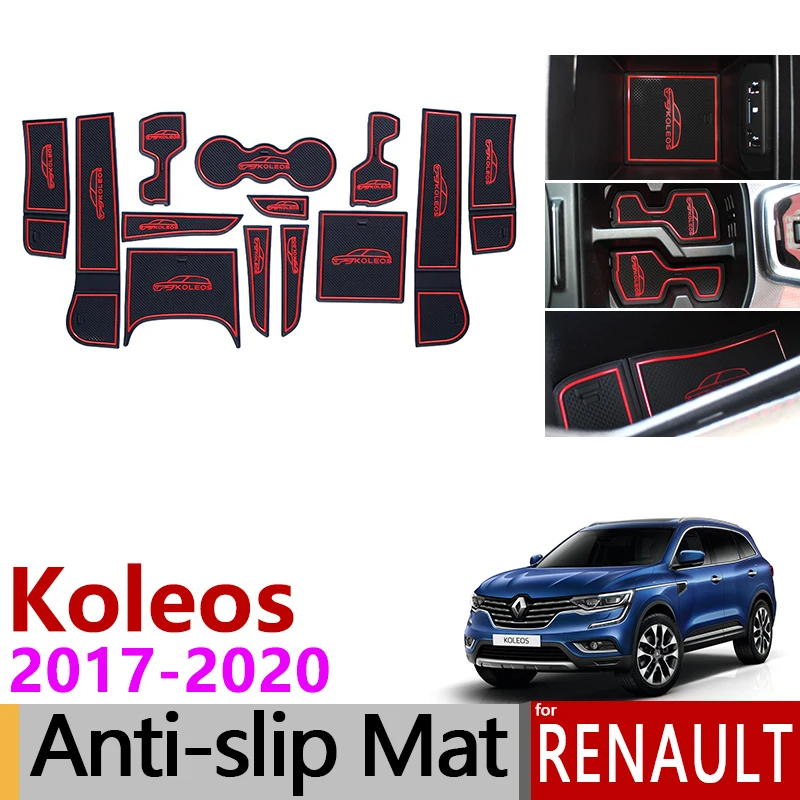 Противоскользящий коврик подставка под ворота для Renault Koleos 2017 2018 2019 2020 MK2 Samsung QM6