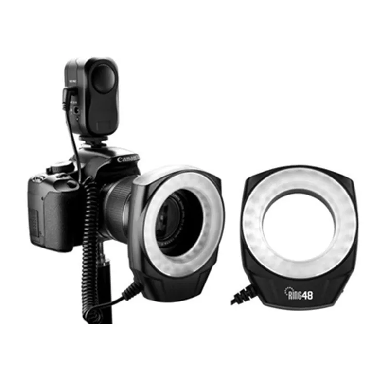 Кольцевой светодиодный светильник Godox RING48 Marco круглая светодиодная лампа 48 шт.