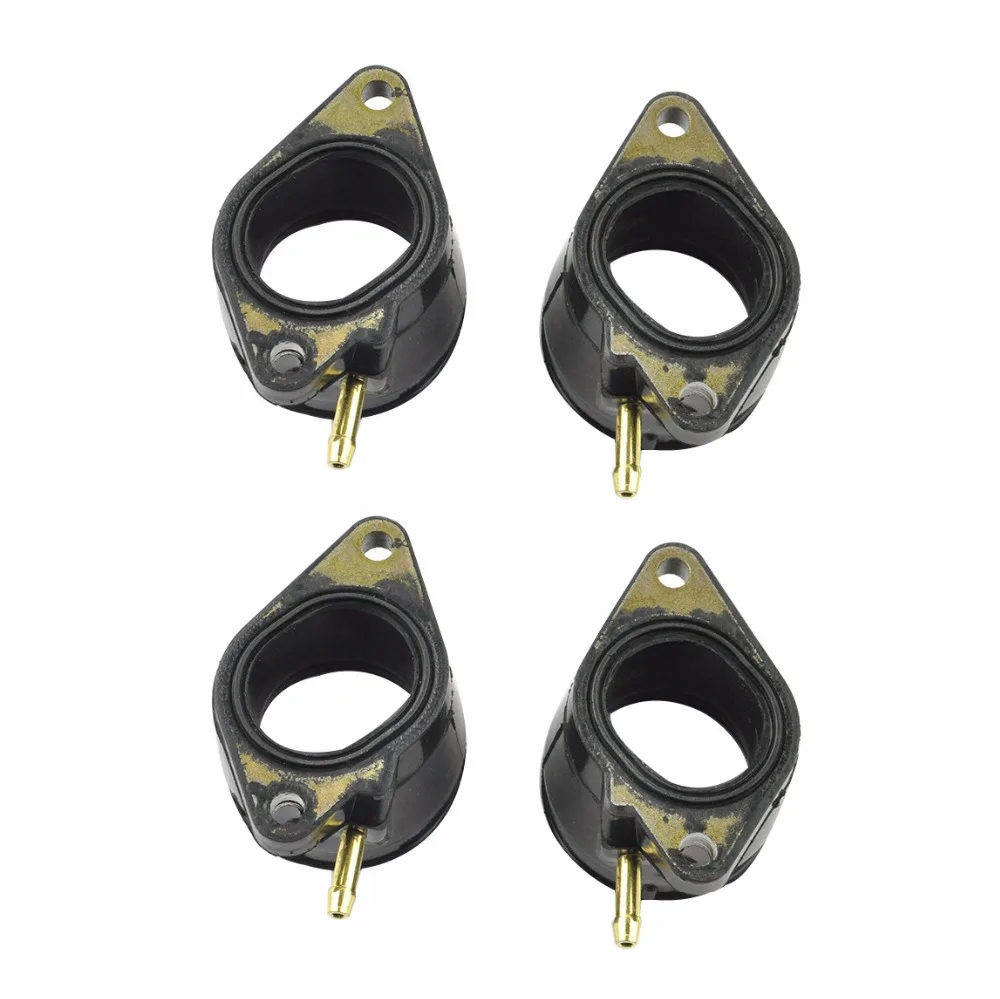 

2 Pair Motorcycle Left Right Carburetor Intake Mainfold for YAMAHA FZR500 89-93 FZR600 89-93