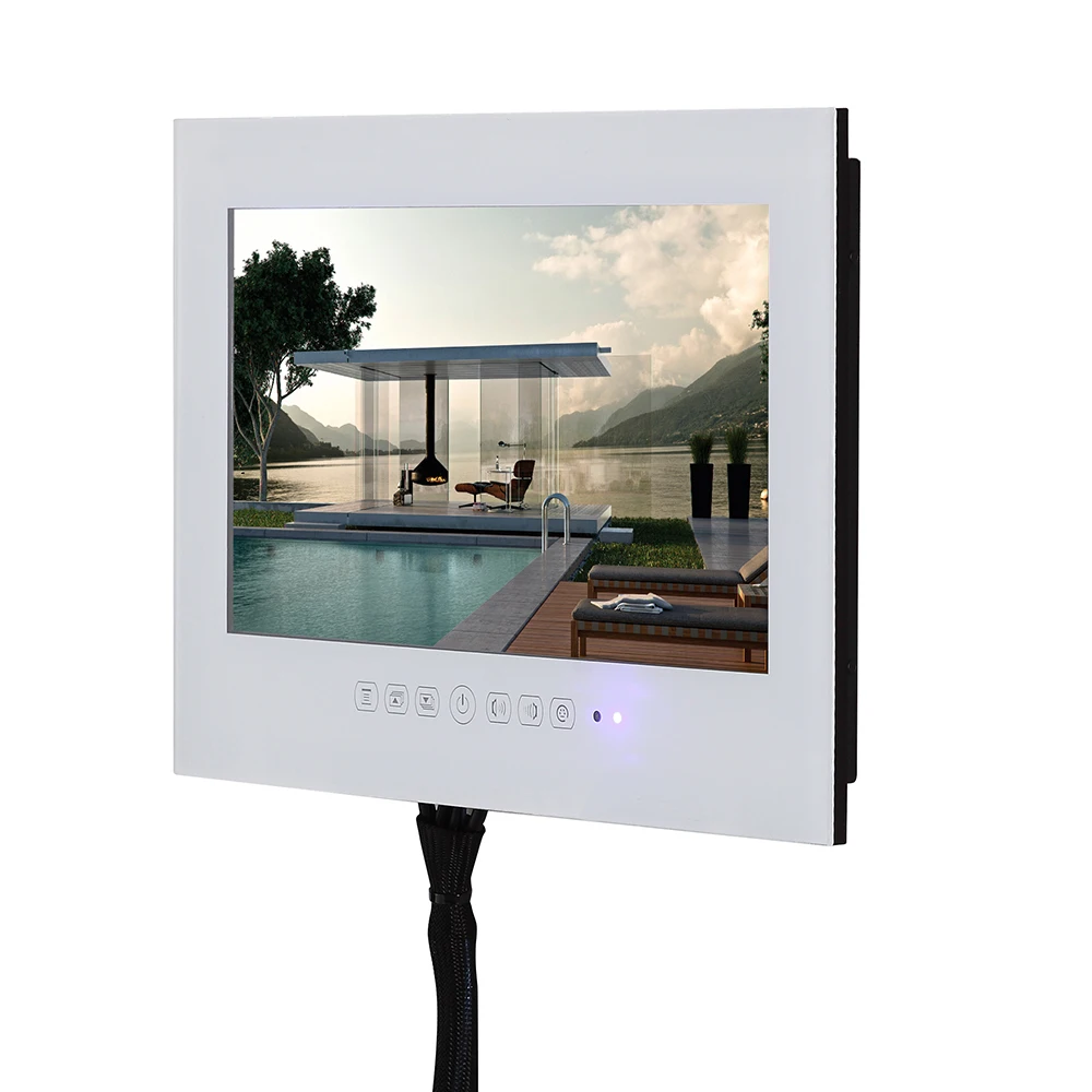 Souria 22 дюймов белый или черный HD IP66 выполненные Ванная комната ТВ