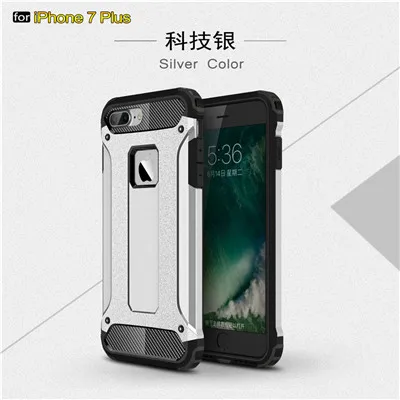 silver Прочный Гибридный чехол для телефона s для Iphone Xr Xs Max, чехол, жесткий защитный чехол, Прочный противоударный чехол для Iphone 5, 6 S, SE, 7, 8 Plus, чехол - Цвет: silver