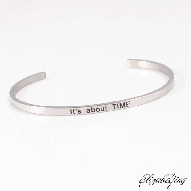 Stainless Steel Bracelets &amp Bangles Engraved &quotI love you to the moon and back &quot Bangle Best Gift For Lover | Украшения и