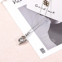 Crystal Square Birthstone Heart Urn Necklace Memorial Jewelry for Ashes Creamation Keepsake Locket Pendant | Украшения и