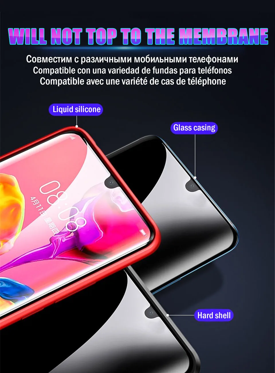 20D полное покрытие из закаленного стекла для huawei mate 20 Pro 10 Lite P Smart Защита экрана для huawei P30 P20 Lite P30 Pro стекло
