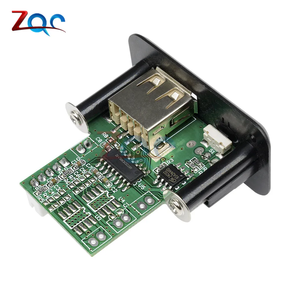 Автомобильный 5 В/12 В мини MP3 декодер доска USB TF u-диск ридер MP3-плеер усилитель с ИК-пультом дистанционного управления для Arduino