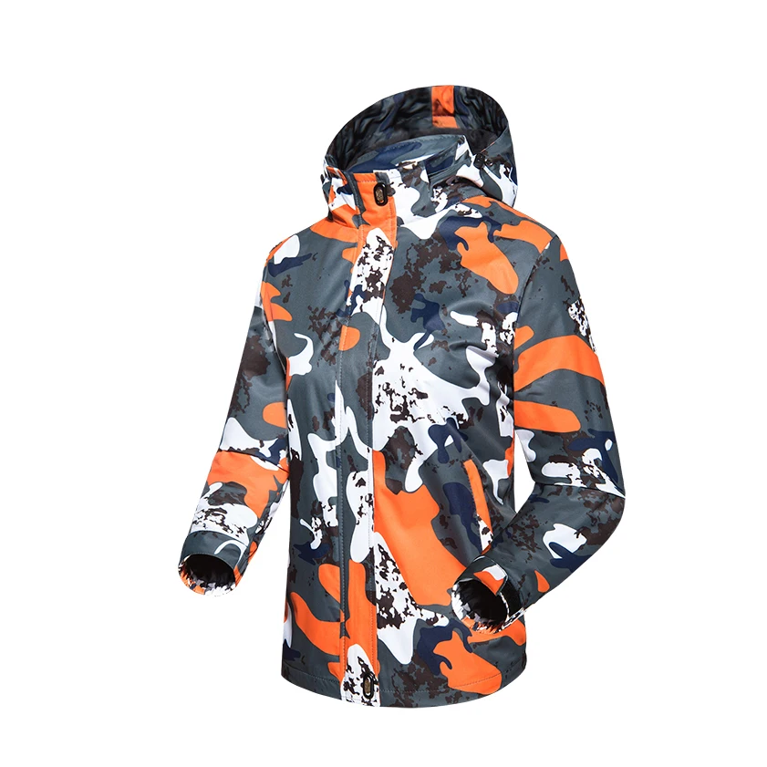 Casual Camouflage Waterproof Jacket Women Men Outdoor Travel Hiking Jackets Tactical Coat Spring Autumn Outwear Hunting Clothes | Спорт и