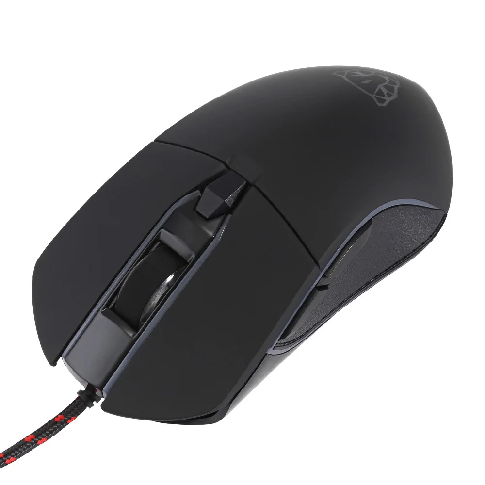 Motospeed V30 Профессиональная USB Проводная игровая мышь с светодиодный дисплеем