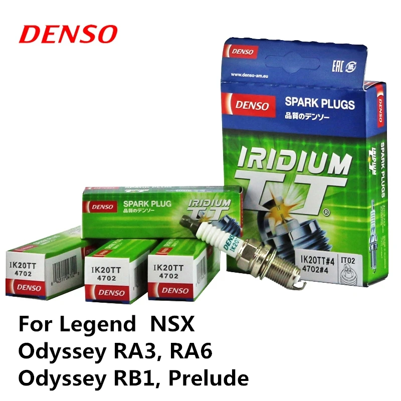 Лентам кампании DENSO свечи зажигания автомобиля для Honda Легенда NSX Odyssey RA3 RA6 RB1 перед