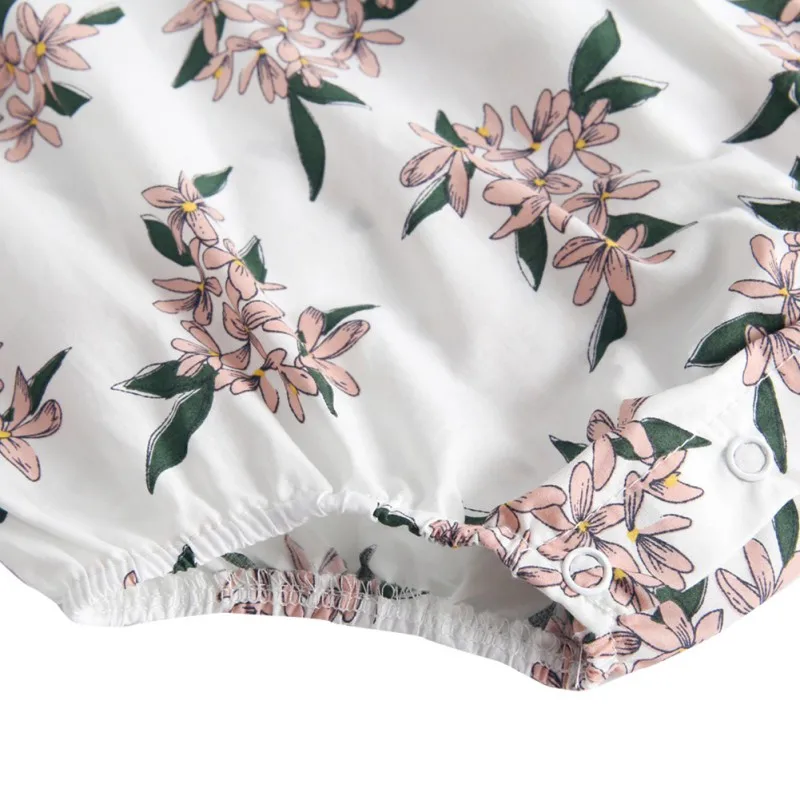 Лето Высокое качество Модная одежда для детей Детская мода девочек с цветочным