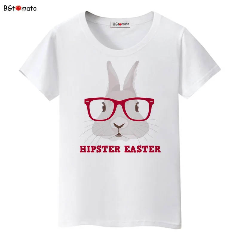 

2022 Harajuku shirts cute Rabbit t shirt women funny tops brand haut femme casual streetwear friends camisas mujer gothic