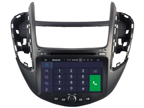 Четырехъядерный Android 9 0 автомобильный dvd-плеер для CHEVROLET TRAX 2013 аудио мультимедиа gps