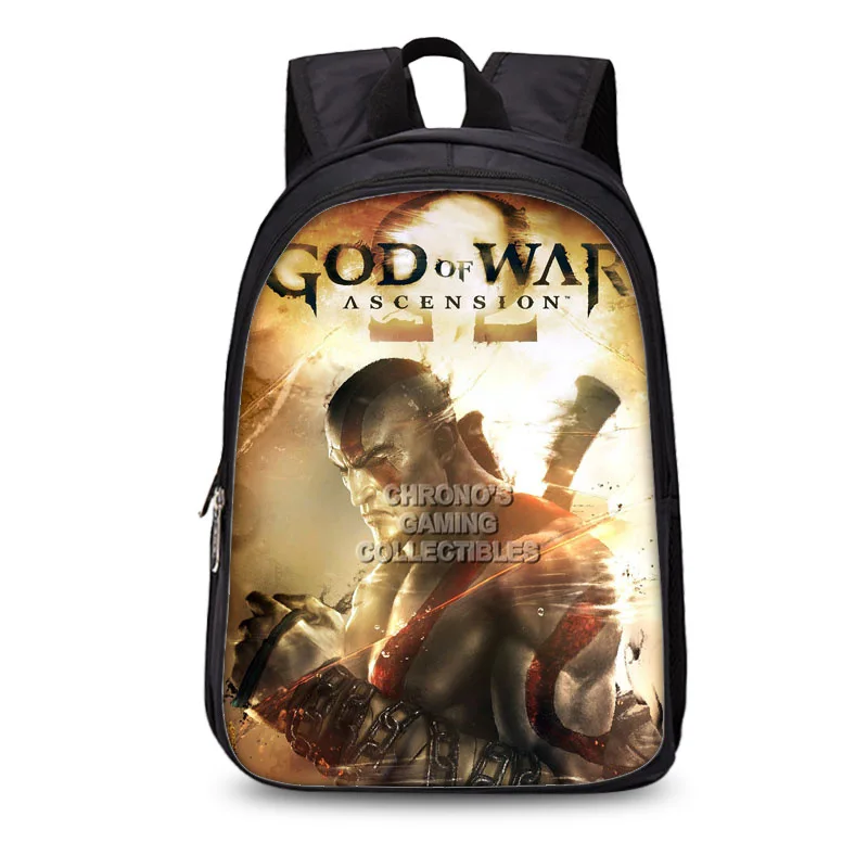 Детские школьные сумки с 3d принтом God of War 4 Kratos для мальчиков и девочек подростков