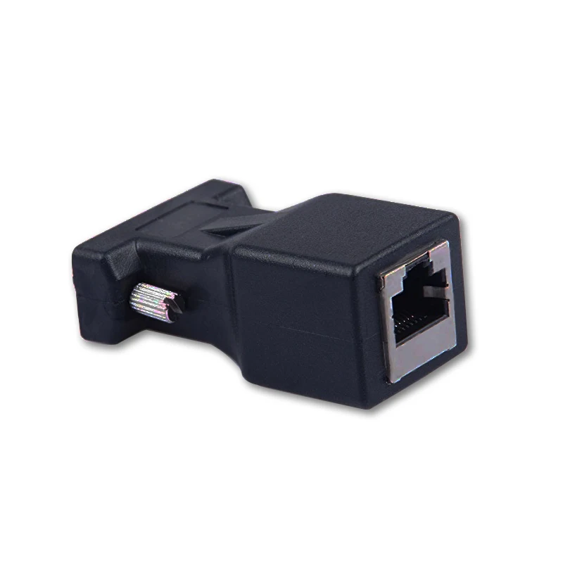 LAN порт RS232 DB9 Женский к RJ45 конвертер адаптер 1 шт.| |