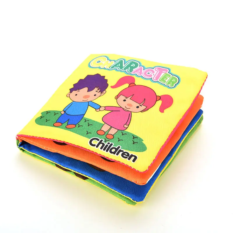 Soft Cloth Books Rustle Sound Infant Educational Learning Stroller Rattle Toy Newborn Crib Bed Baby Children Toys 0-12 month | Игрушки и