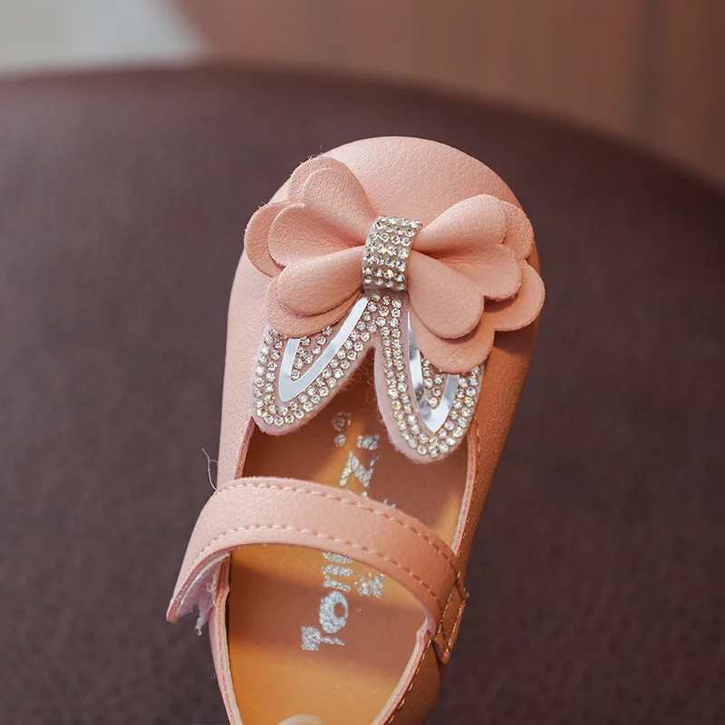 Детская повседневная обувь с кроличьими ушками на мягкой подошве размеры 15