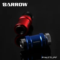 barrow ttlpf flat push type check valve double inner thread part for water cooling computer