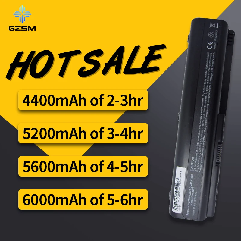 Аккумуляторная батарея HSW для ноутбука Compaq Presario CQ50 CQ71 CQ70 CQ61 CQ60 CQ45 CQ41 CQ40 HP Pavilion DV4 DV5