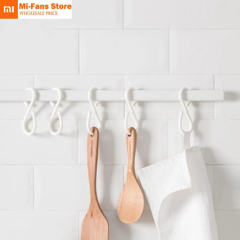 10 шт. Xiaomi mijia S Тип двойная головка крюк вешалка галстук ремень крючок для ключей