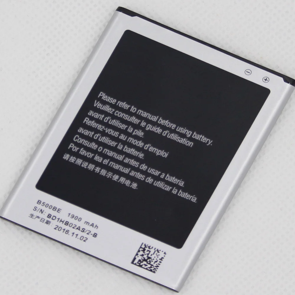 1900mAh B500A E B500BE 3 8 V Высококачественная батарея для S4 Mini GT i9190 i9195 i9192|Аккумуляторы