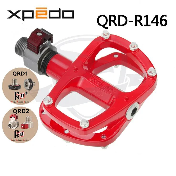 Педаль Wellgo R146 QRD1 QRD2 легкий подшипник из алюминиевого сплава складные педали для