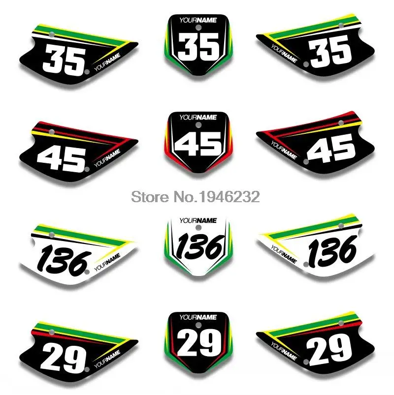 Печатная наклейка и H2CNC для Kawasaki KX85 KX100 1998 2013 2000 2002 2006 KX 85 100|Наклейки стикеры| |