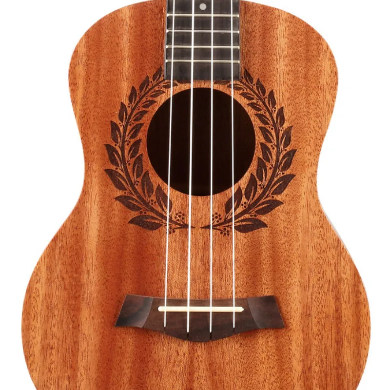 Укулеле с оливковой веткой всего лишь красное дерево мини электрический тенор