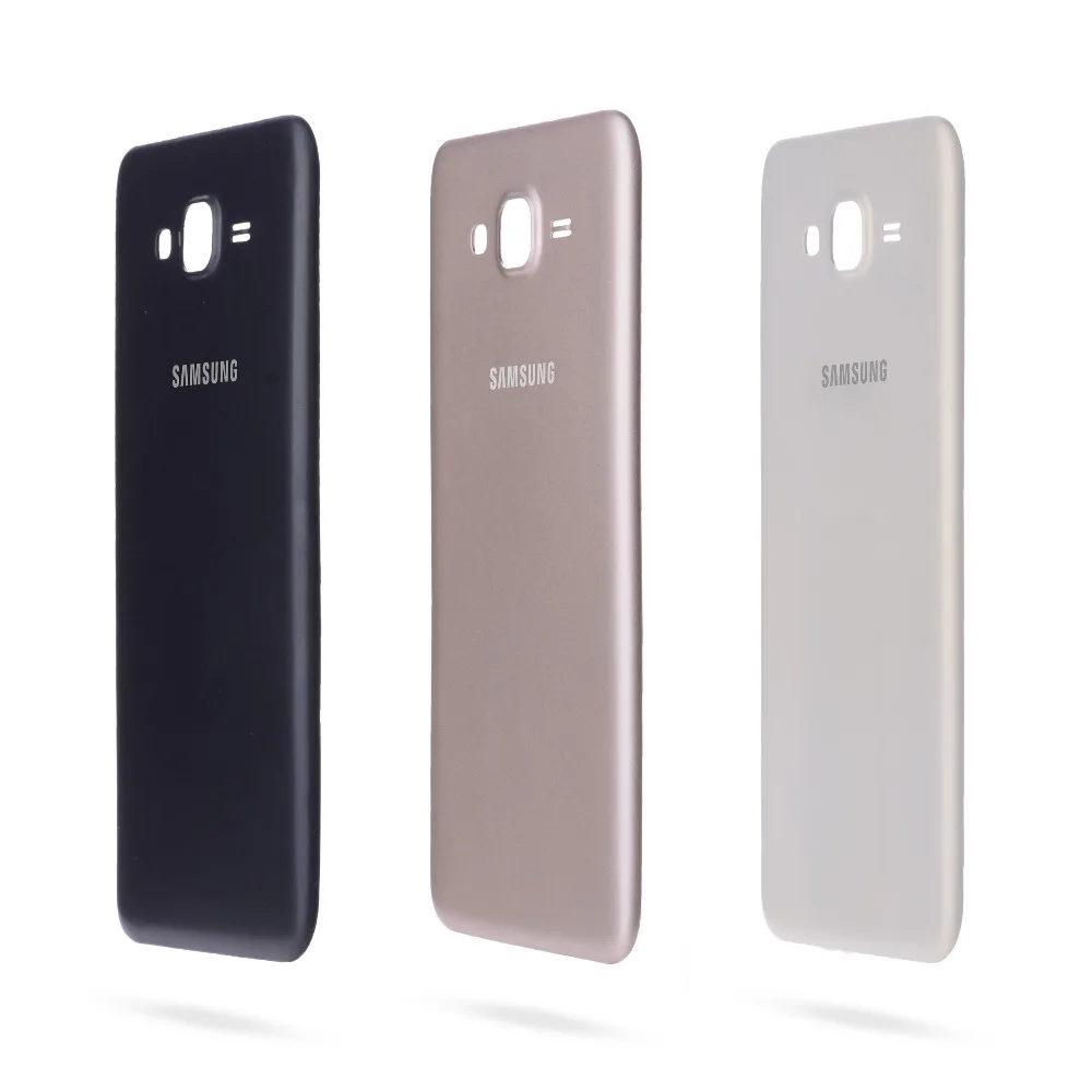 Задняя крышка батареи для samsung Galaxy J7 J700 J700F J700H J700M задняя крышка корпуса батарейного отсека чехол запасные части