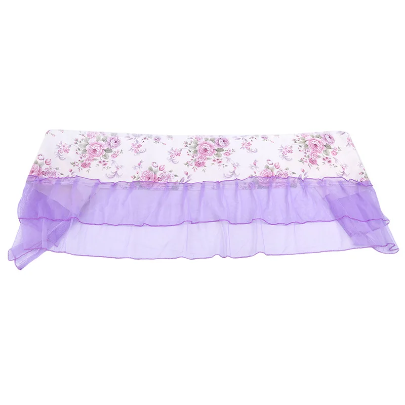 Цветочный кружевной чехол для кондиционера машины пылезащитный аксессуары